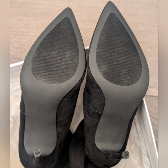 Steve Madden Dominique Black | Over-the-Knee Boots - Picture 3 of 8